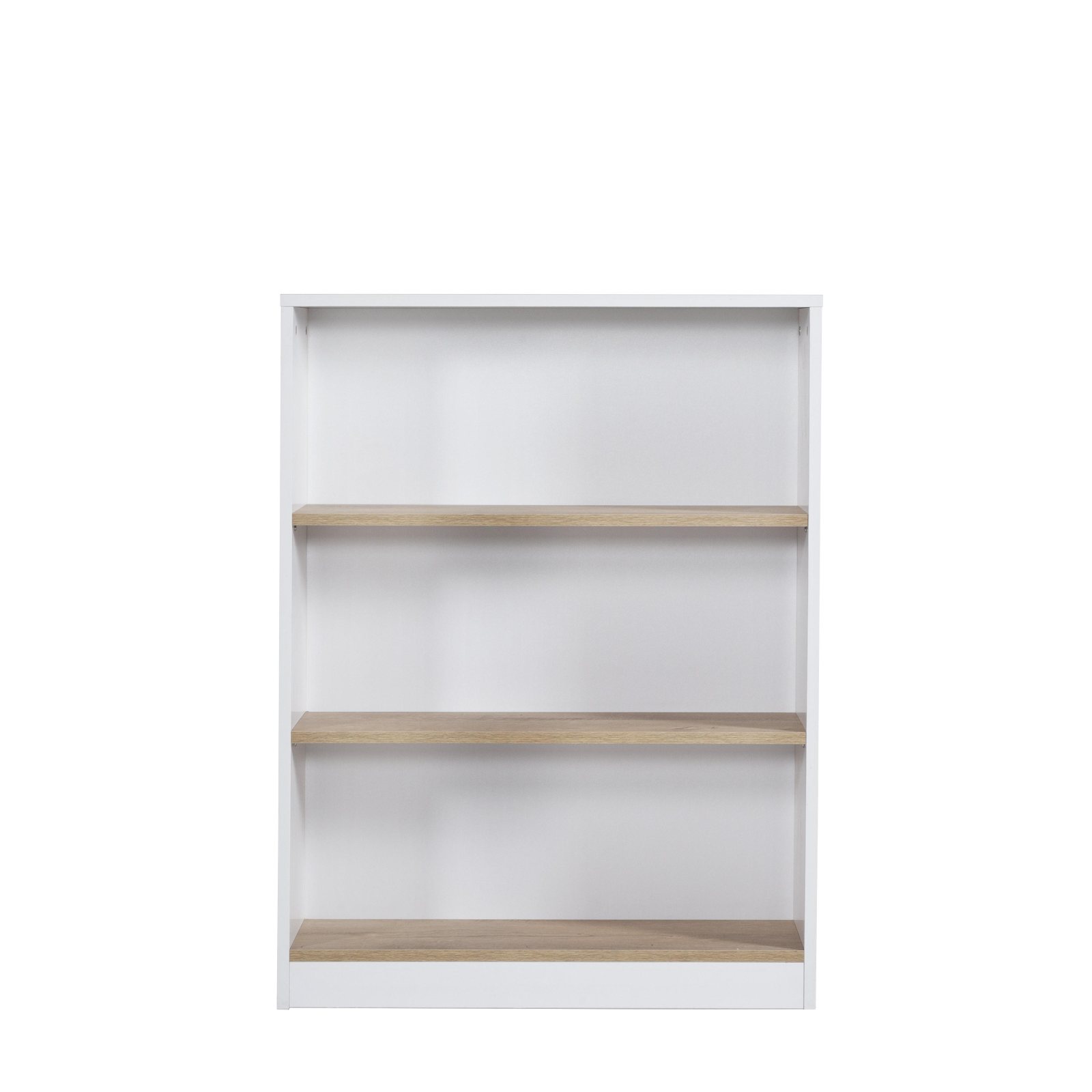 Vega 2 Raflı 3 Bölmeli Geniş Kitaplik 80x27x106cm