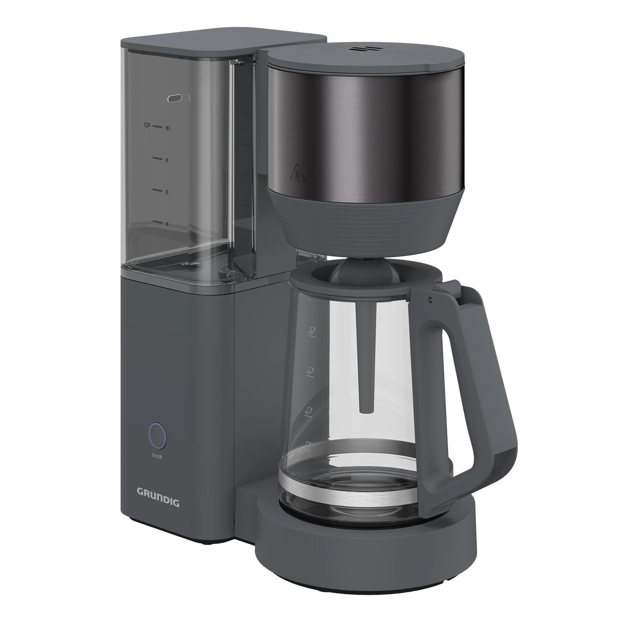 KM 7340 Grundig Dark Inox Filtre Kahve Makinesi