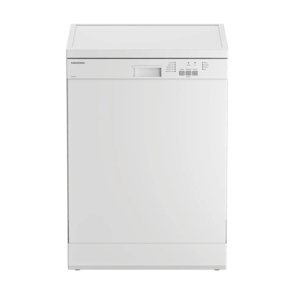 GDF 5104 Grundig 5 Program Beyaz Bulaşık Makinesi
