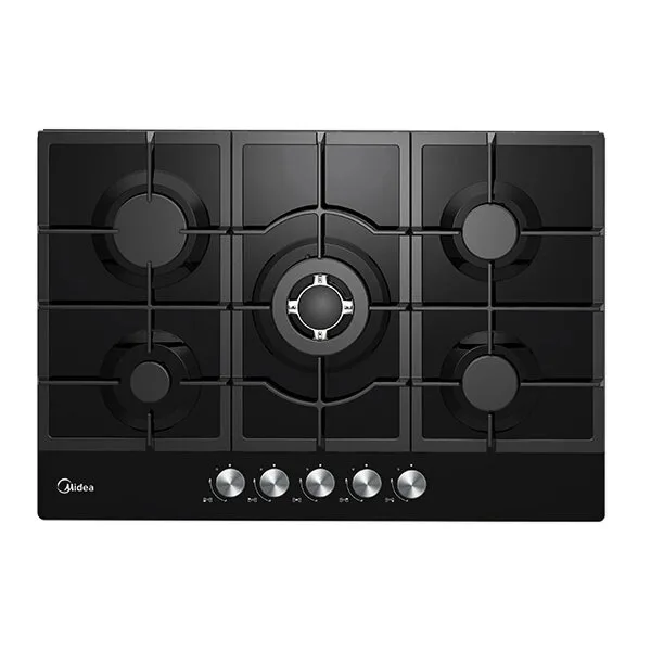 MIDEA MG75GQ095AH1B 5 Göz Seramik Gaz Ocak