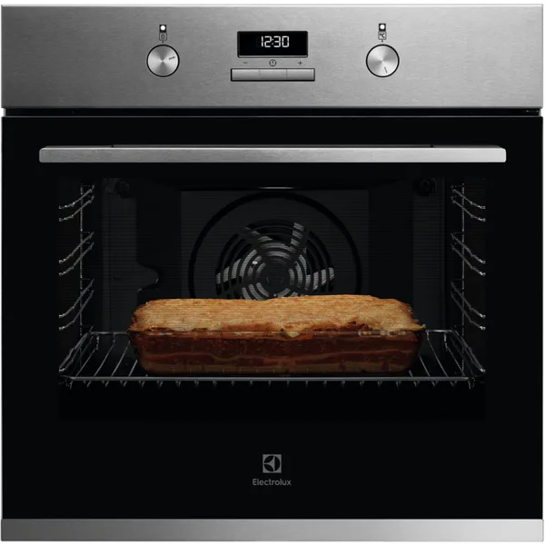 ELECTROLUX KOFGH40X 8 Fonksiyon Çelik Turbo Fırın
