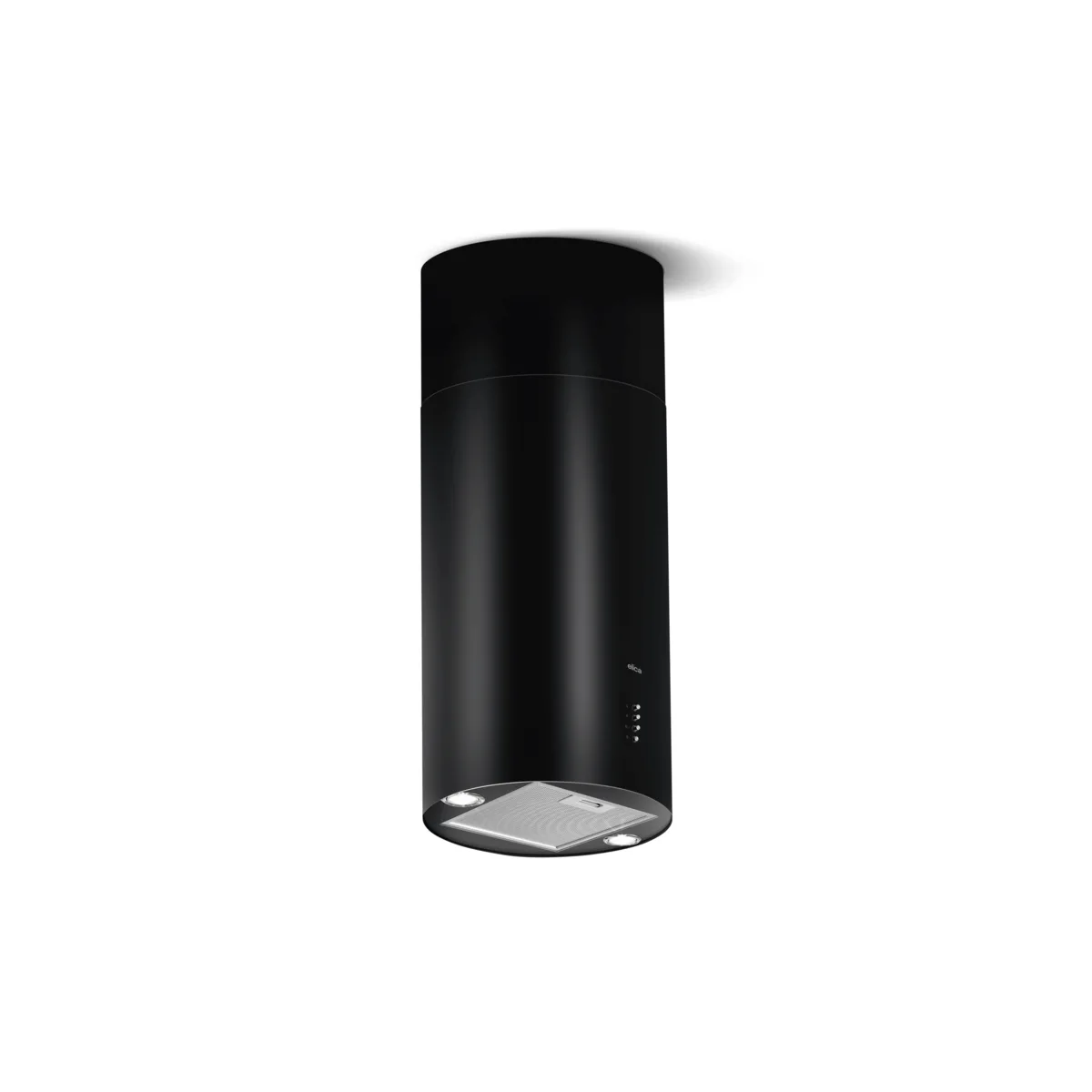 ELICA TUBE PRO ISLAND BL Siyah Boru Ada Davlumbaz