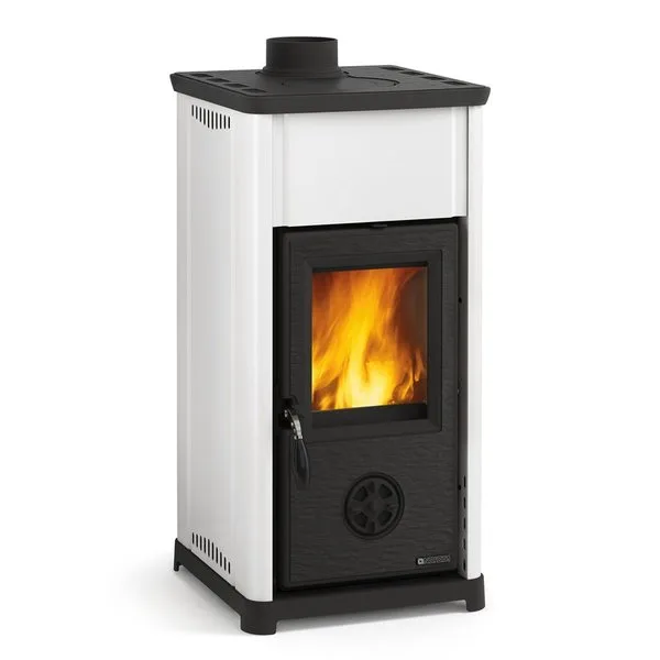 NORDICA 7111810 Tea Bianco 6.6Kw Wood Stove