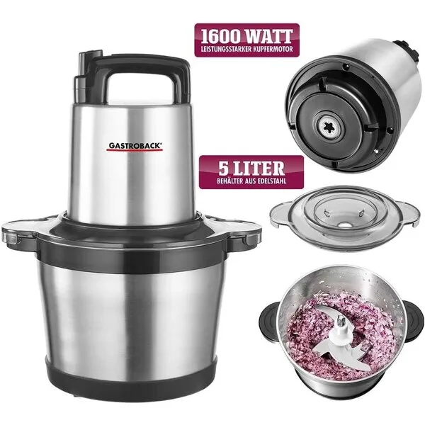 GASTROBACK 40966 Çok Amaçlı Doğrayıcı Profesyonel
