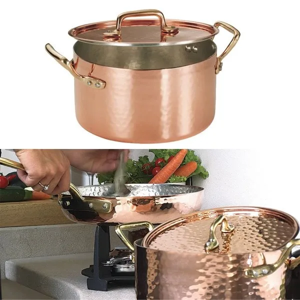RISOLI 01096RM/24SG gourmet Cass.24 Rame Mart. Int.stagnato