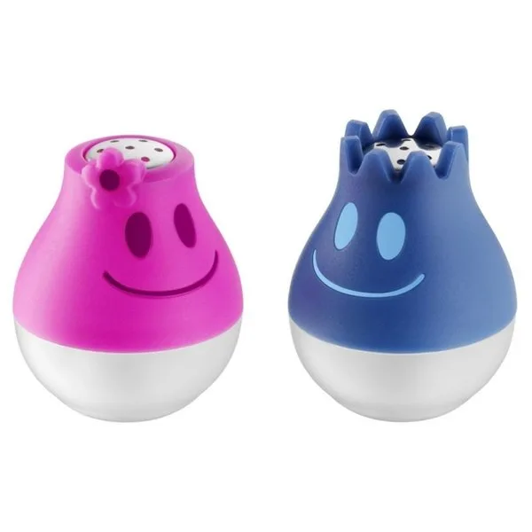 WMF 12.8442.6040 Salt Shaker Set Mcsalt" Pink+Blue