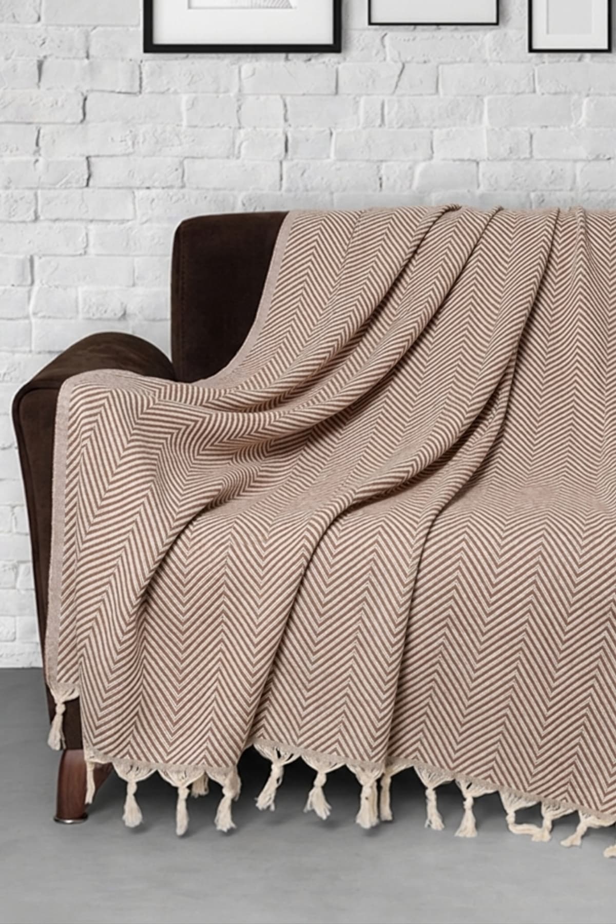 Trendy 2'li Set Koltuk Örtüsü