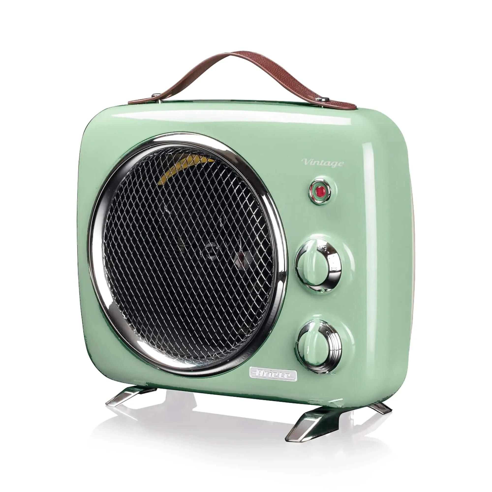 Ariete Vintage Fanlı Isıtıcı - Fan heater - Soğuk 1,000 W Sıcak 2,000 Watt - (Yeşil/Green)