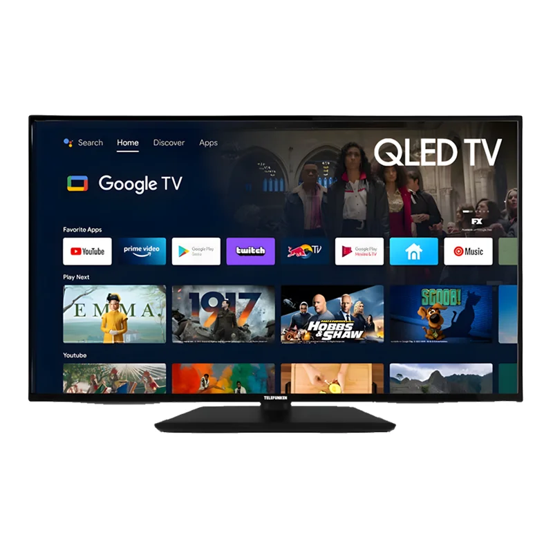 TELEFUNKEN 43'' Uydu Alıcılı Smart QLED Google TV - QU43G900TF